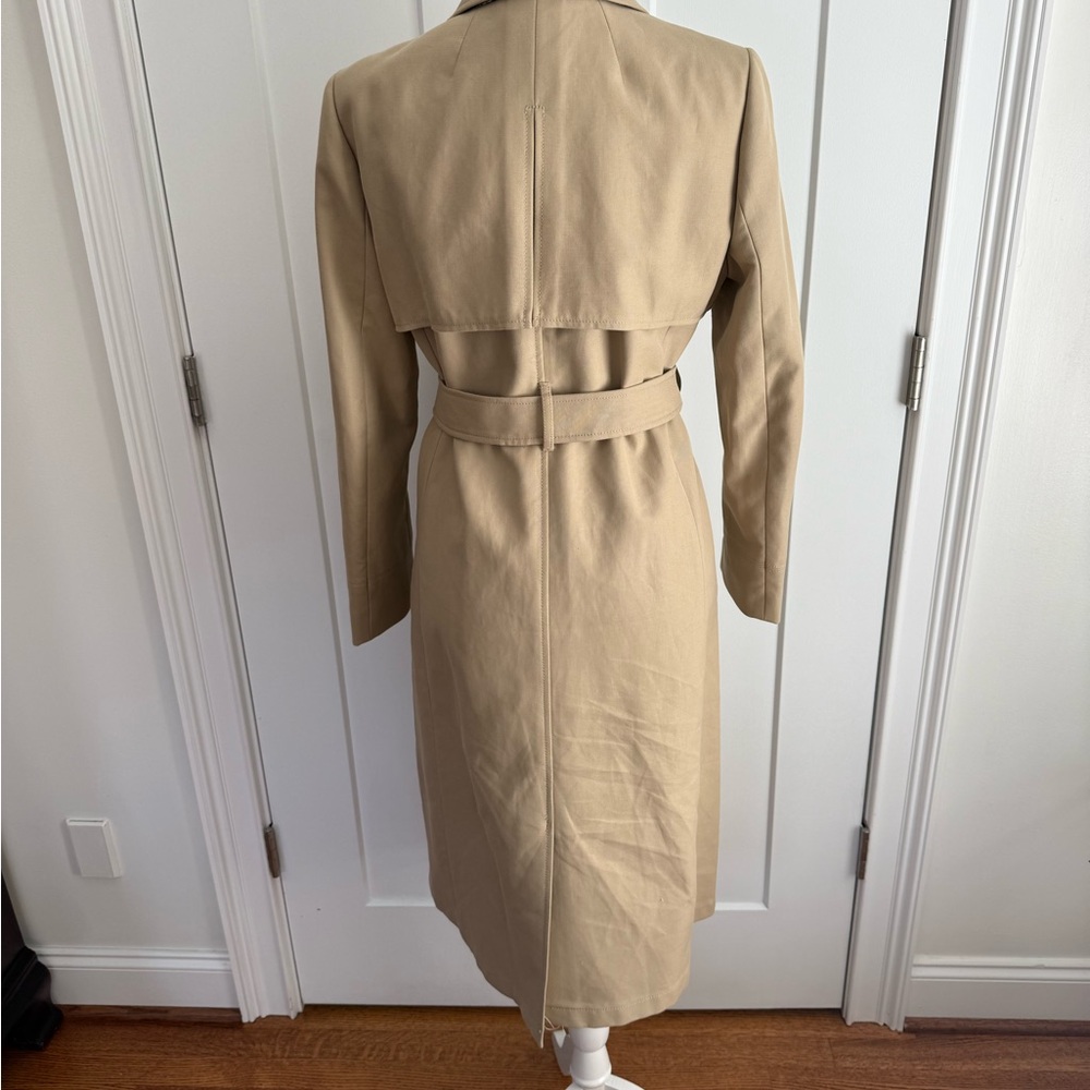 J. Crew Beige Trench Coat - Picture 2 of 7